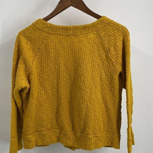 Two By Vince Camuto Goldenrod Cardigan Sweater Medium - Picture 8 of 10